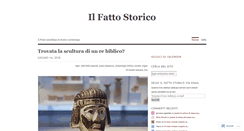 Desktop Screenshot of ilfattostorico.com